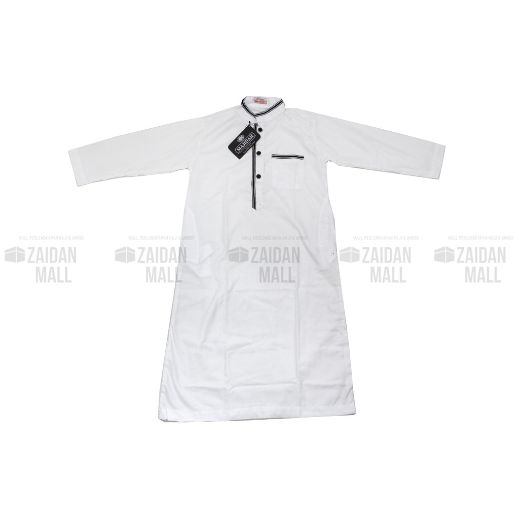 Gamis Majidah AMJ 01A Junior Laki-laki - Perlengkapan Umroh Pria
