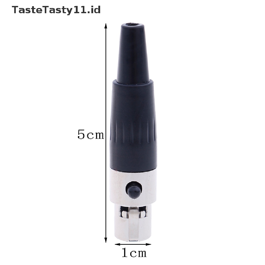 1 Pc adapter Konektor Mikrofon audio 3 Pin female plug mini TA3F XLR