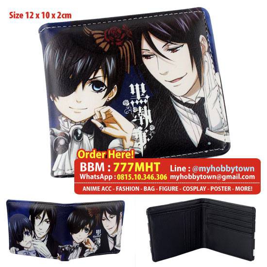 Dompet Kuroshitsuji (Black Butler) : Ciel &amp; Sebastian