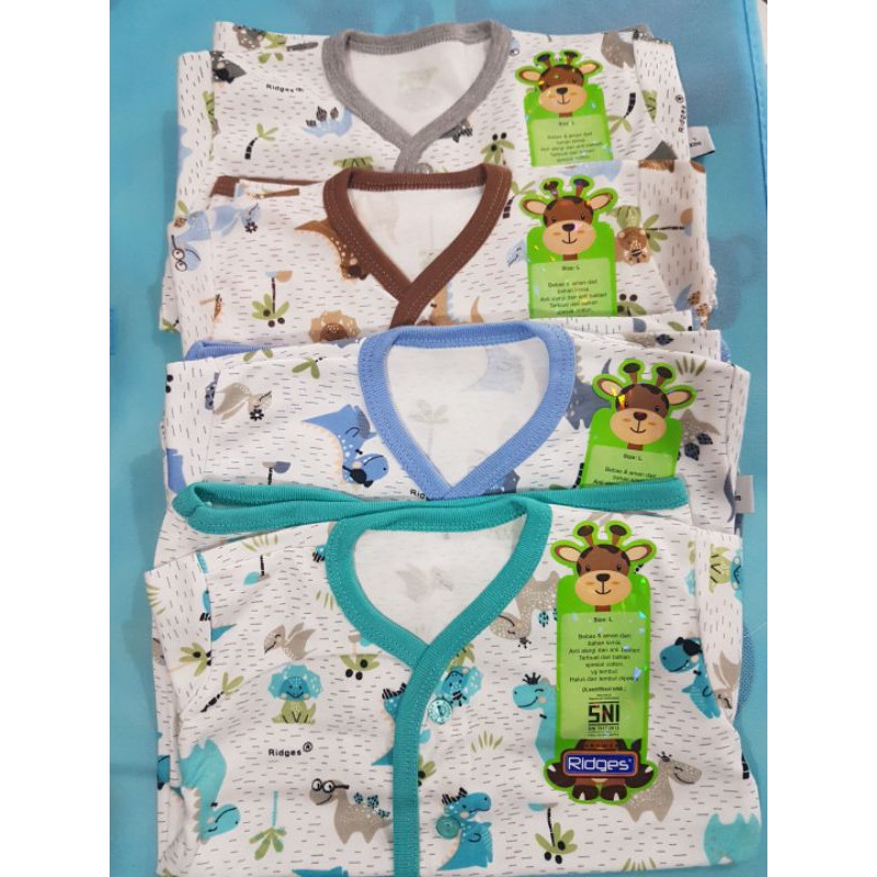 Setelan Baju Piyama Baby Ridgest Dino Series Size L