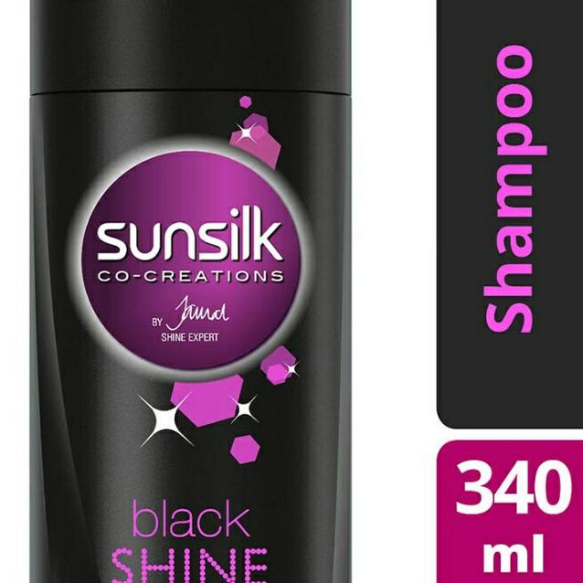 ➫ Sunsilk Shampoo Black Shine 340 ml ❉