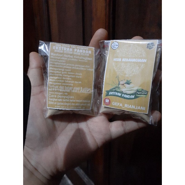 

Minuman Serbuk Extra Pandan
