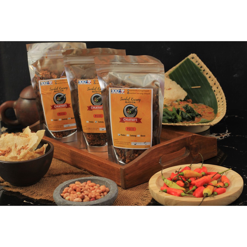 

SAMBEL KACANG CHAYATI - PECEL