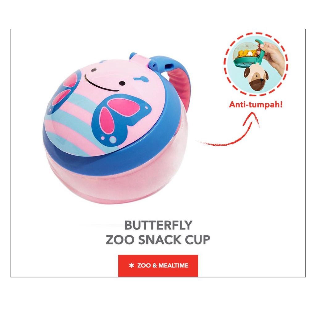 SKIP HOP Kids Zoo Snack Cup 222ml