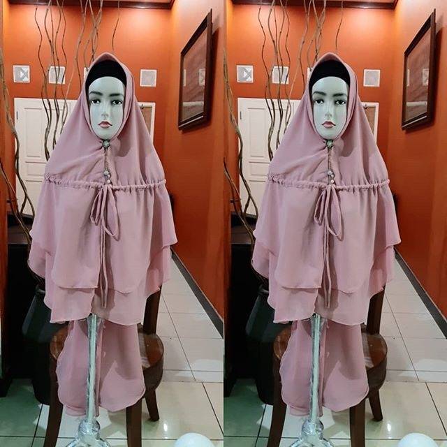 Khimar 2 layer