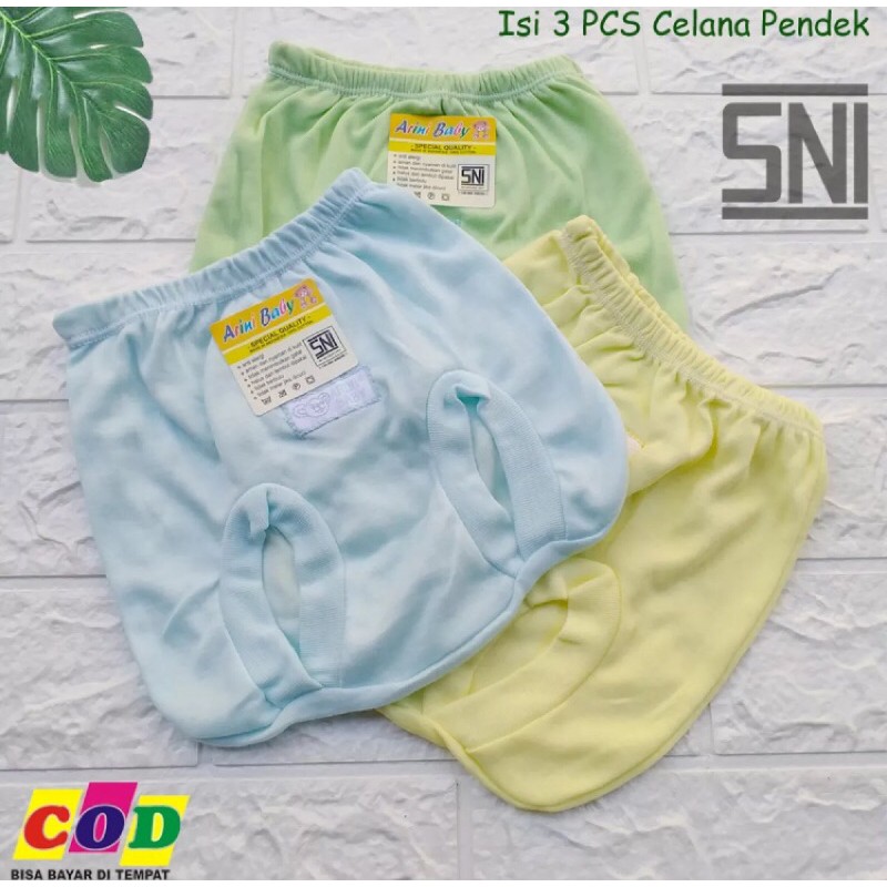 3 pcs celana bayi baru lahir celana pop celana kacamata almeera baby and kids