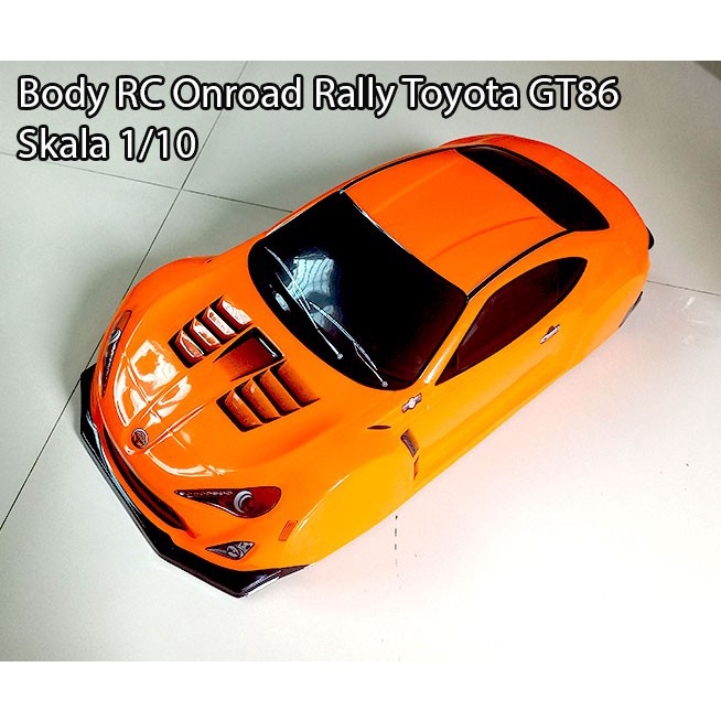 Body RC Onroad Rally Toyota GT86 Skala 1/10 HSP FF Tamiya XV01