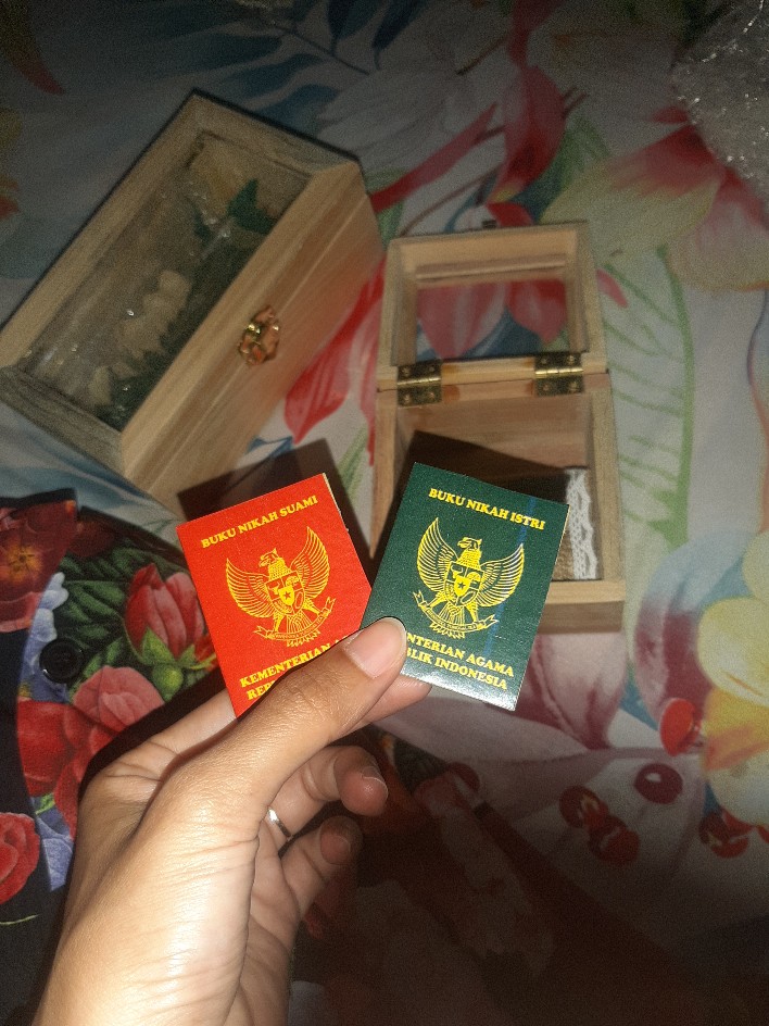 Bc2 Bantalan Cincin Ring Barier Bahan Mahar Ring Box Kerajinan Tempat Cincin