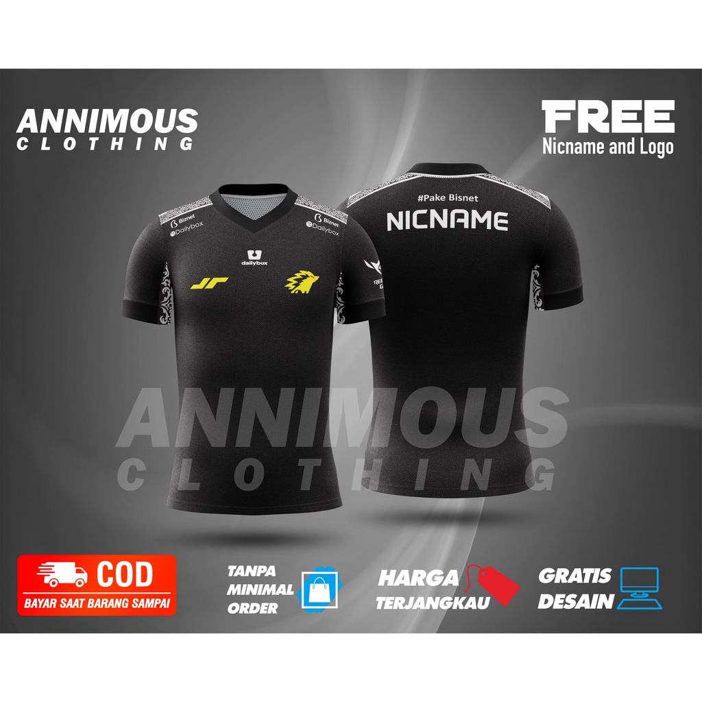 JERSEY GAMING ONIC TERBARU 2021 JERSEY MOBILELAGENDS