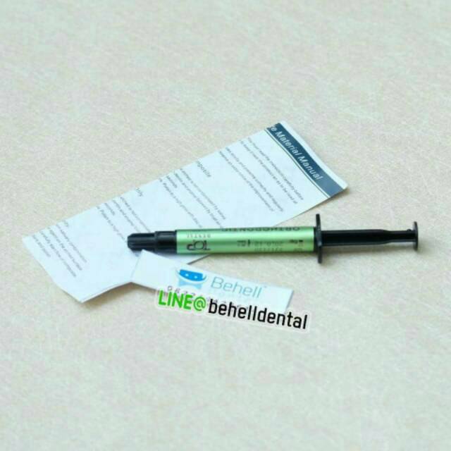 LEM BEHEL TOP HIJAU / DENTAL ORTHODONTIC LC PRAKTIS / ORTHO BONDING PASTE TP LASER LIGHT CURE ORI