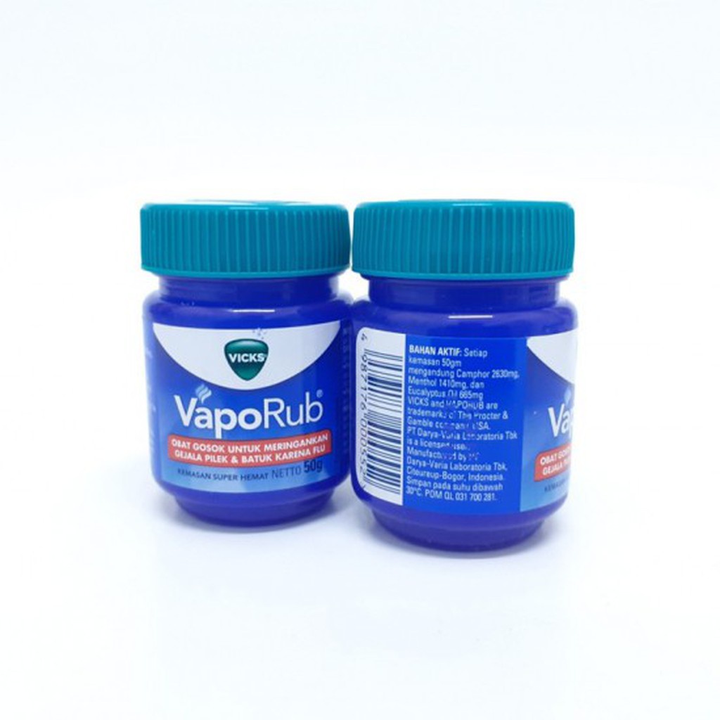 VICKS VAPORUB (VICKS OLES/GOSOK) 10gr/25gr