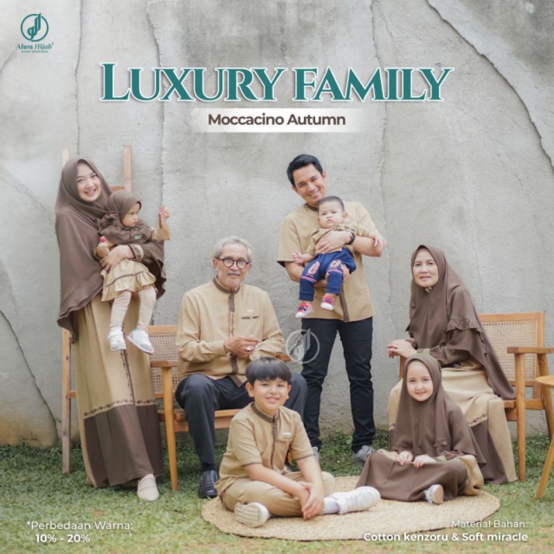 READY Sarimbit Luxury Family | original by alwa hijab | terbaru