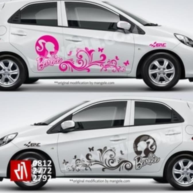 barbie car sticker