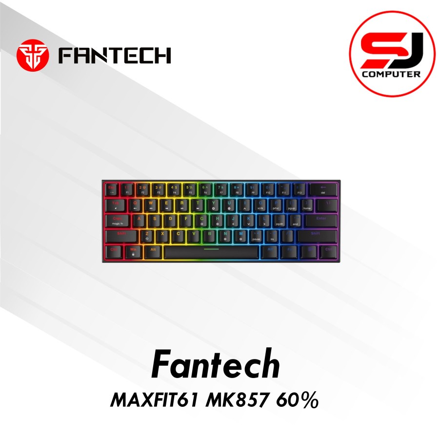 Fantech MAXFIT61 MK857 60% Keyboard Gaming Mechanical