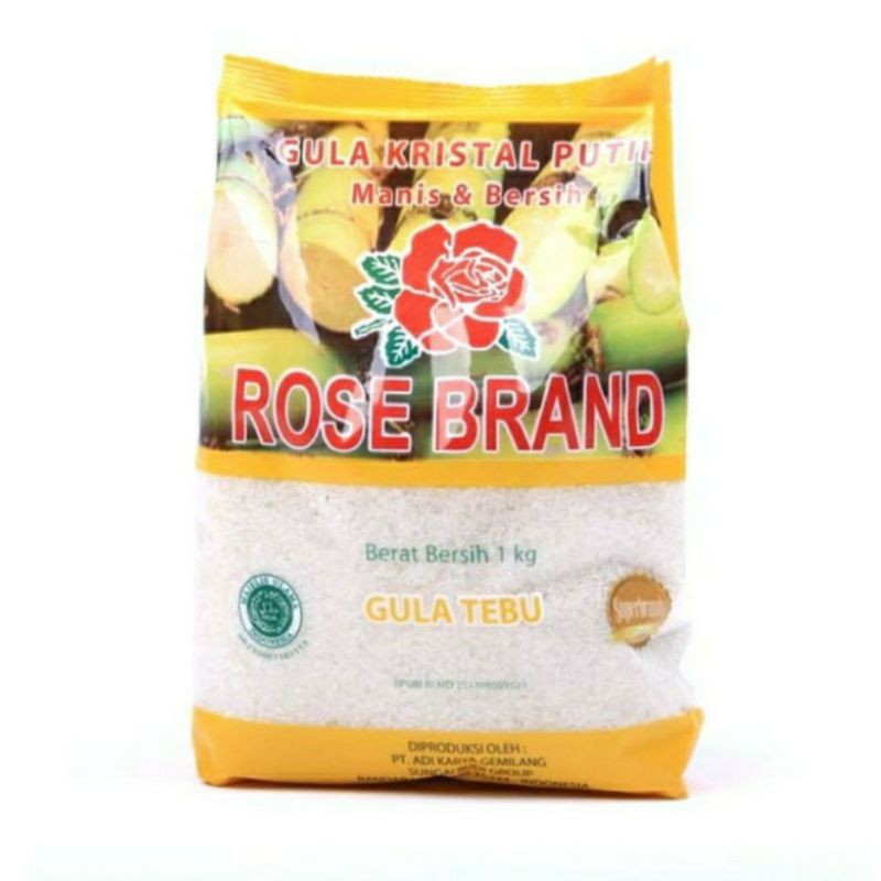 

Rose Brand Gula Tebu 1kg