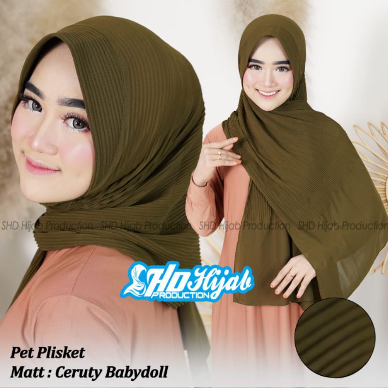 pasmina plisket pet duyung