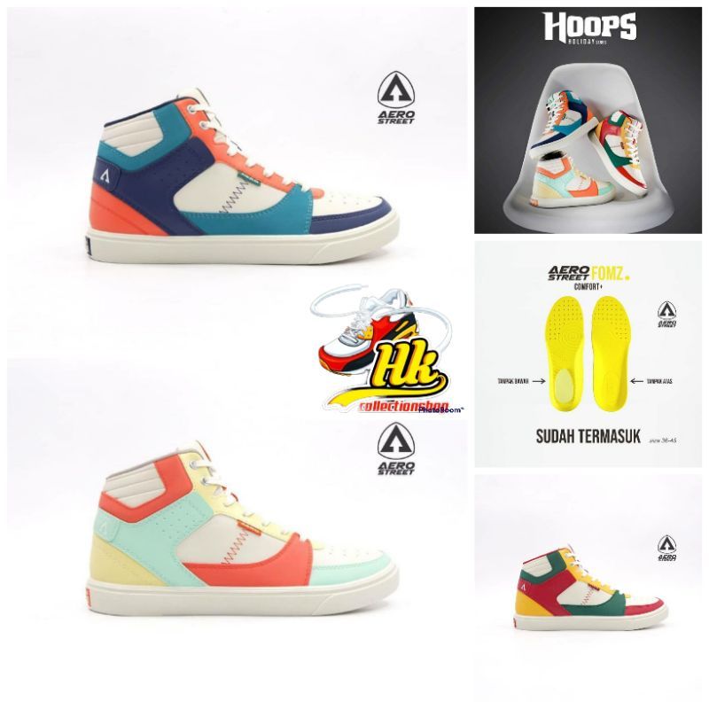 Sepatu Aerostreet Hoops Holiday series_