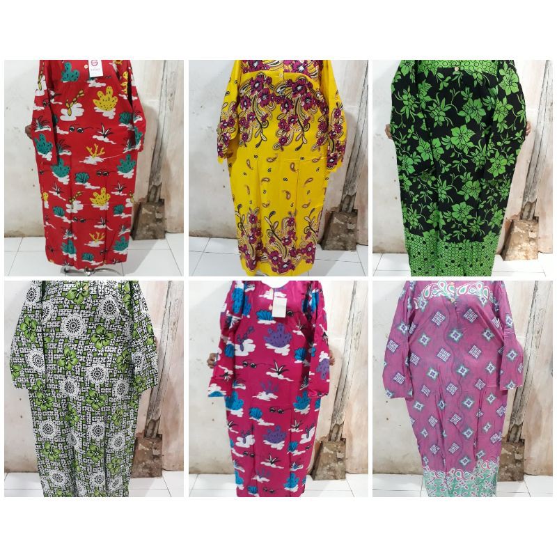 daster rayon solo lengan panjang