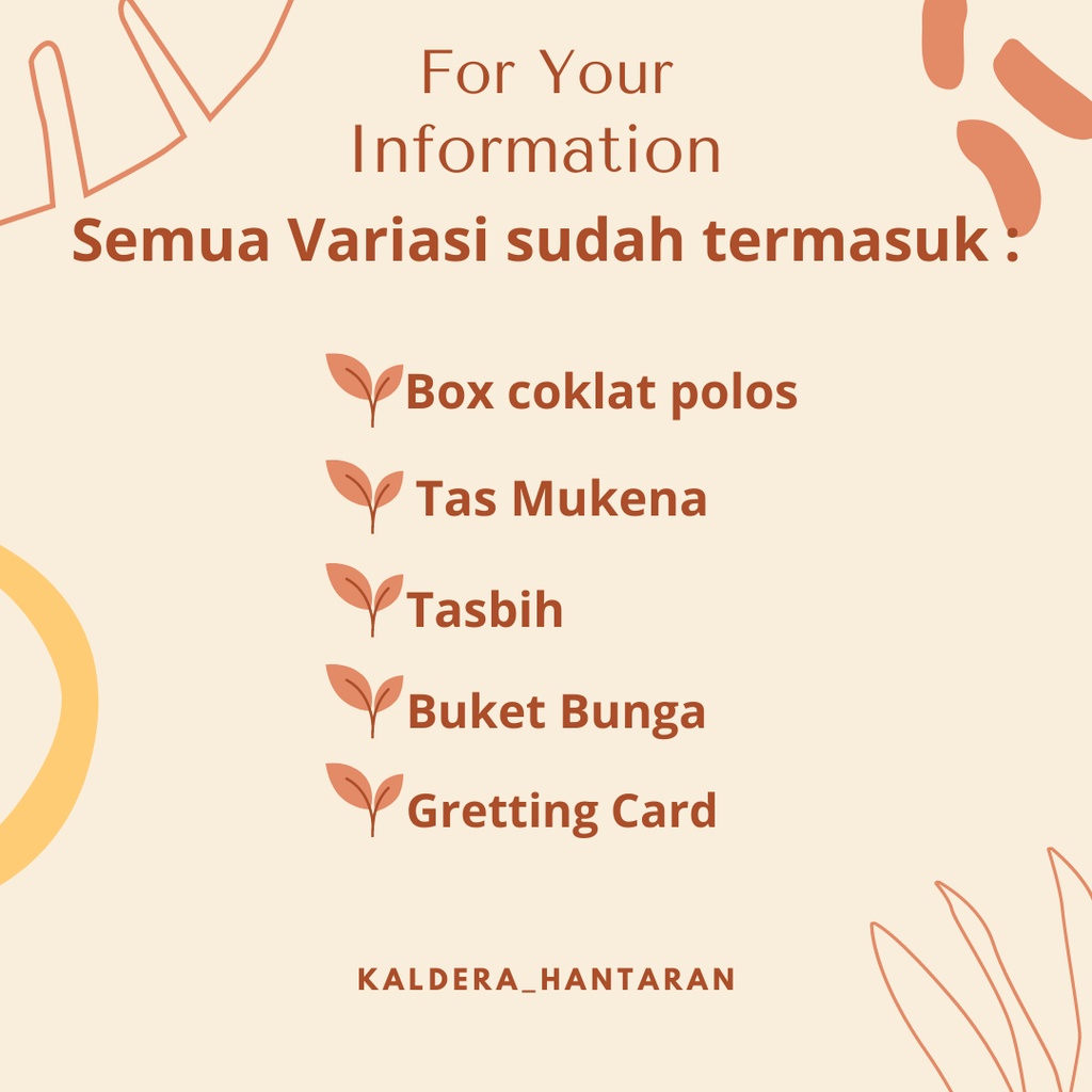 Hampers mukena katun renda premium / hampers alat sholat /kado lebaran