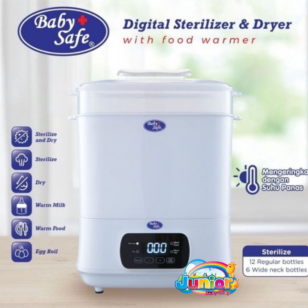 Baby Safe Digital Sterilizer &amp; Dryer