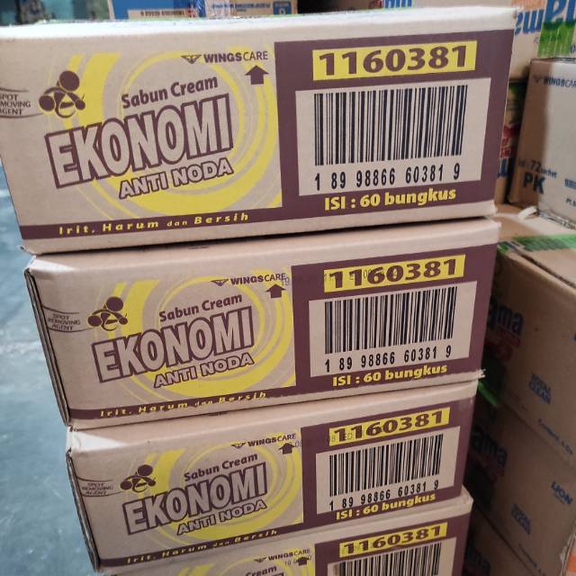 Sabun Ekonomi 350K (eceran 1.000) per dus (60 pcs)