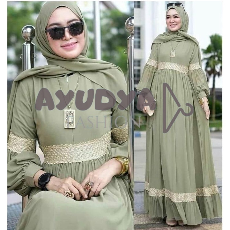 GAMIS DANIK MAXY CERUTY BABIDOLL POLOS PREMIUM RENDA BUSUI