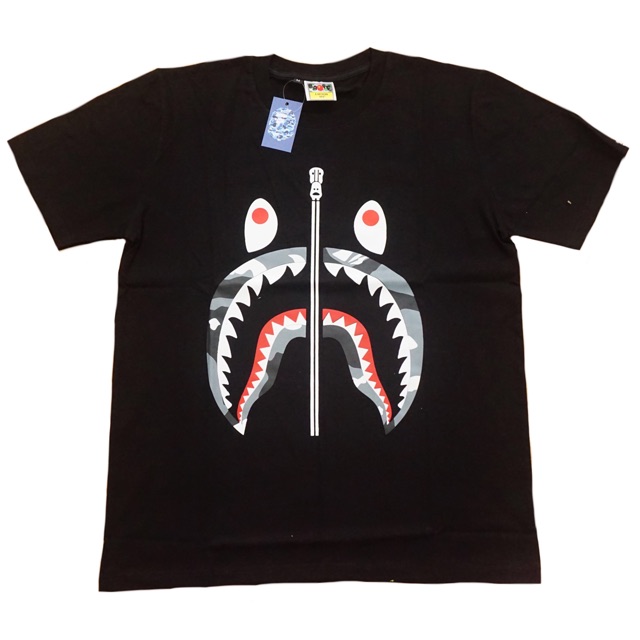 kaos bape shark