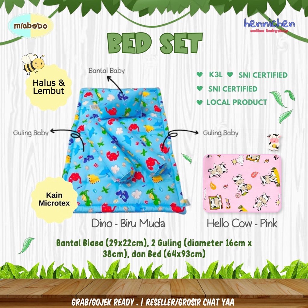 MIABEBO BY OBAYITO BED SET BABY KASUR SET TEMPAT TIDUR BAYI MB-019