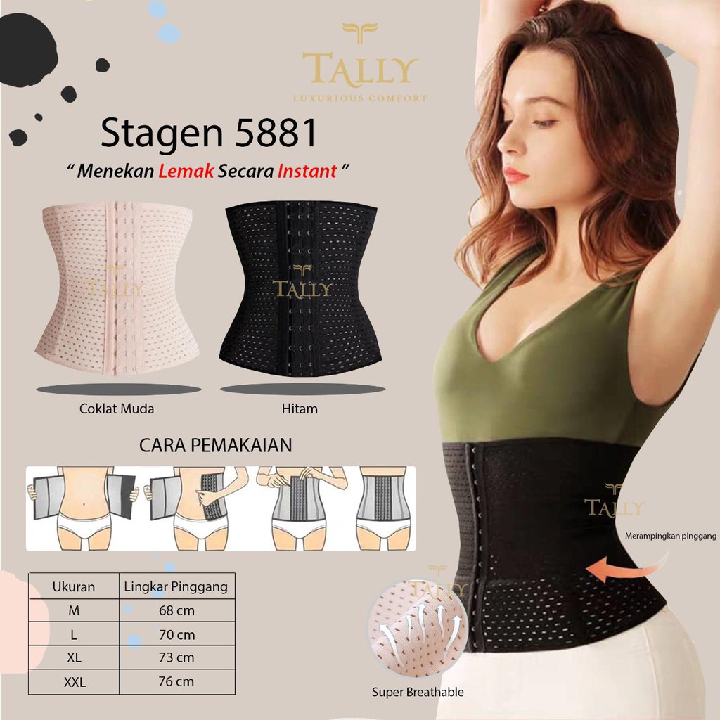 TALLY STAGEN / CORSET 5881 | SIZE M - XXL | MODEL KAIT