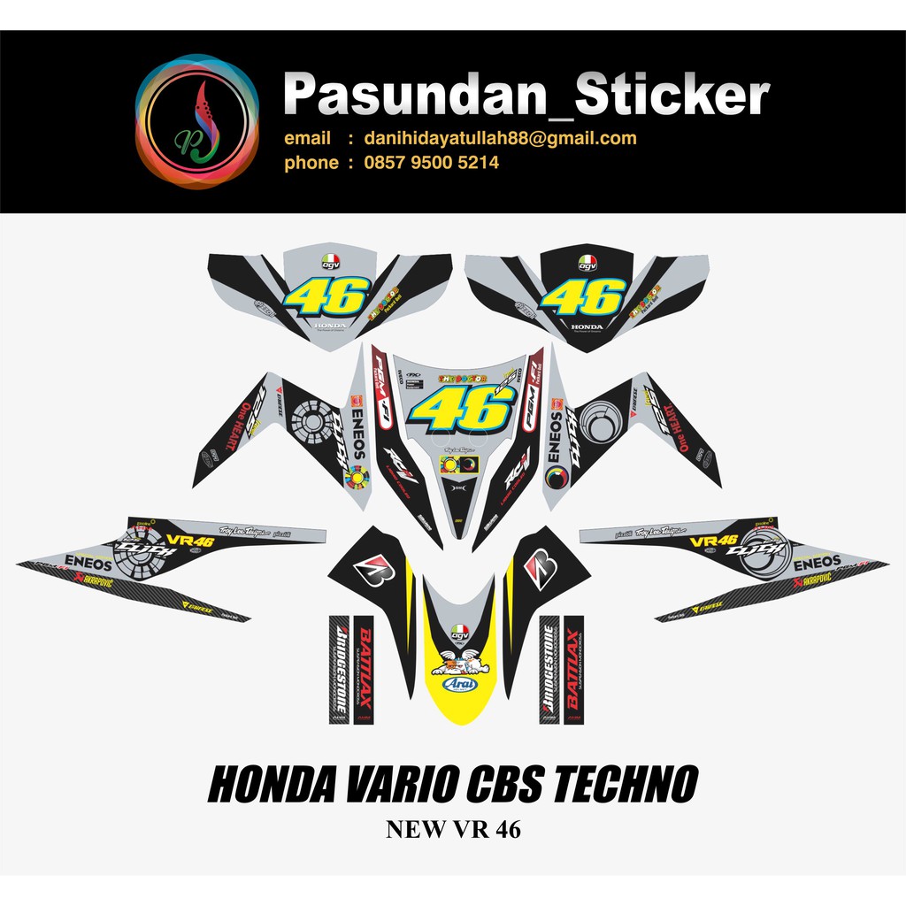 HONDA VARIO CBS TECHNO NEW VR 46