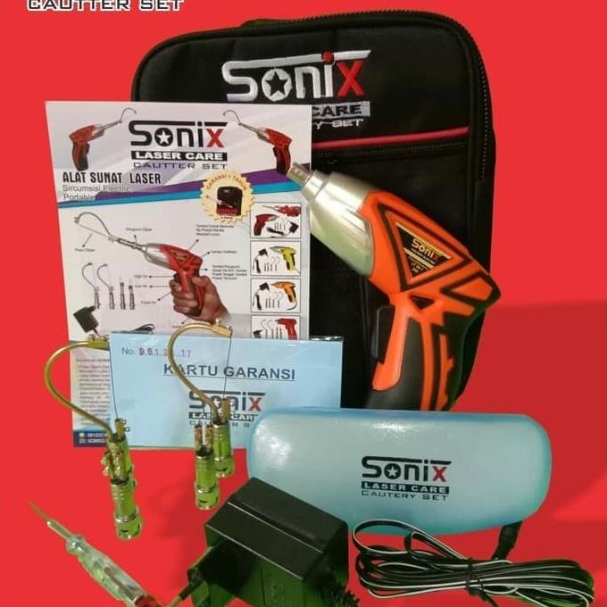 Alat Sunat Laser Sonic / Cauter Sonix / Alat Sunat Sonix Coutery Set