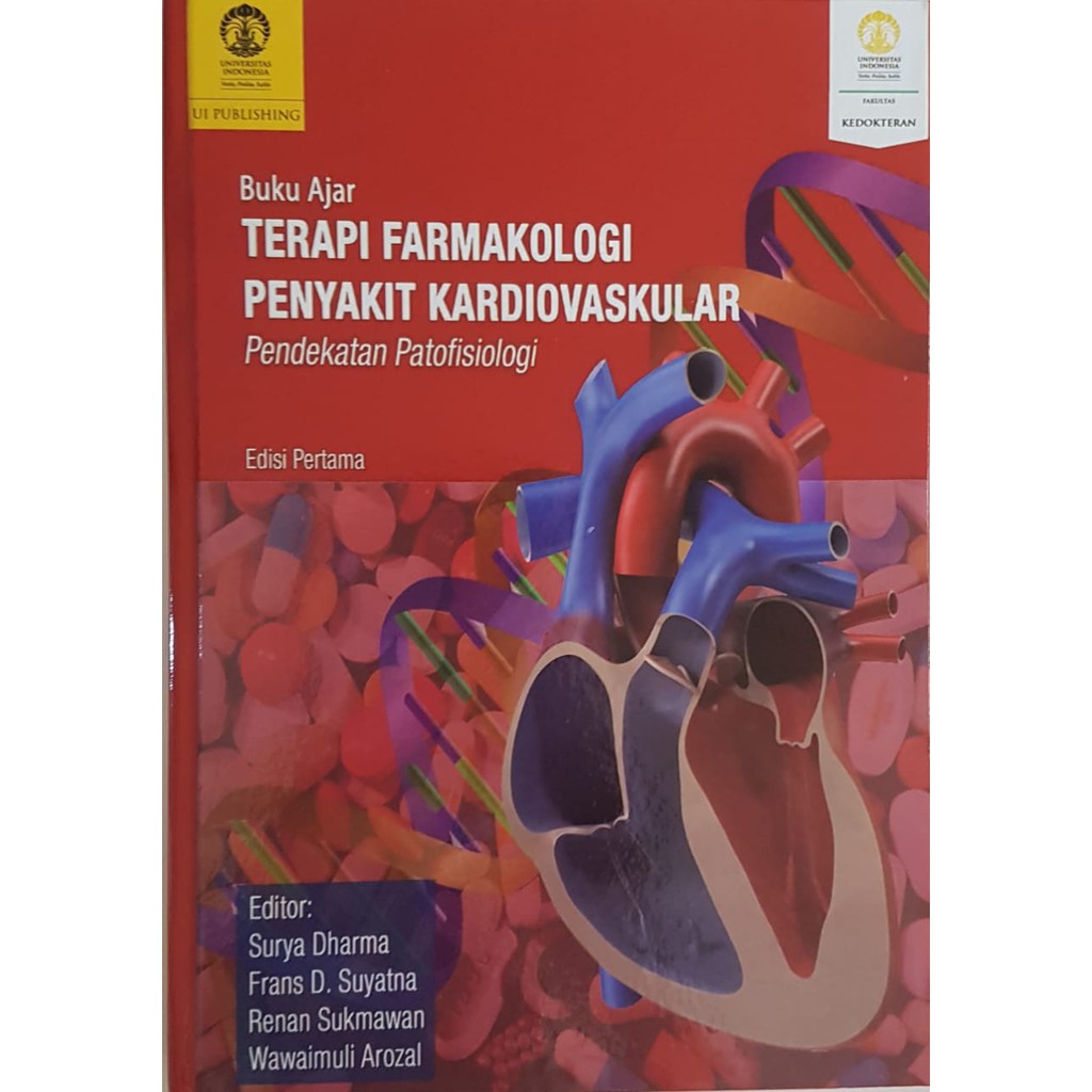 Jual Buku Ajar Terapi Farmakologi Penyakit Kardiovaskular Surya