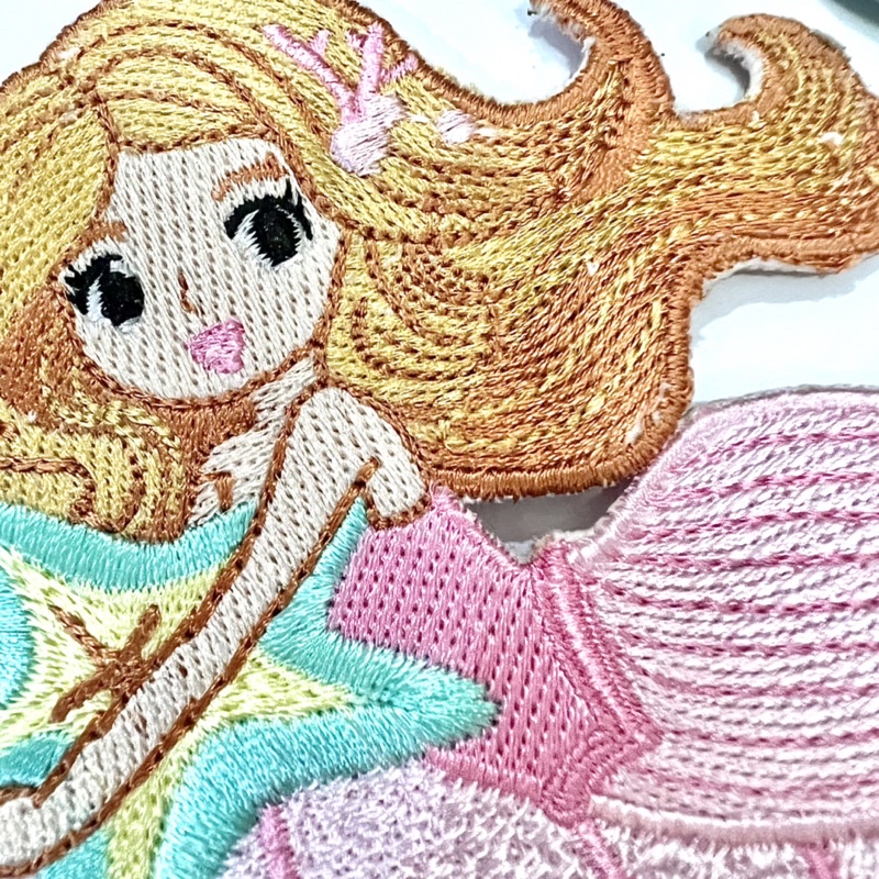 Patch Bordir Mermaid