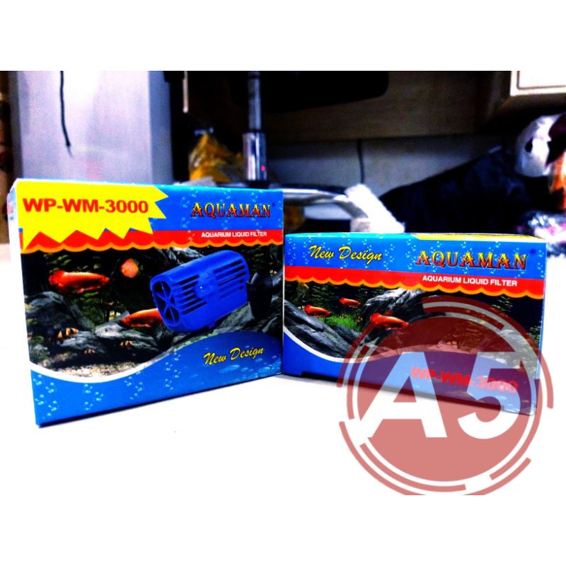PROMO POMPA ARUS OMBAK AQUARIUM WAVEMAKER AQUAMAN WP WM 3000