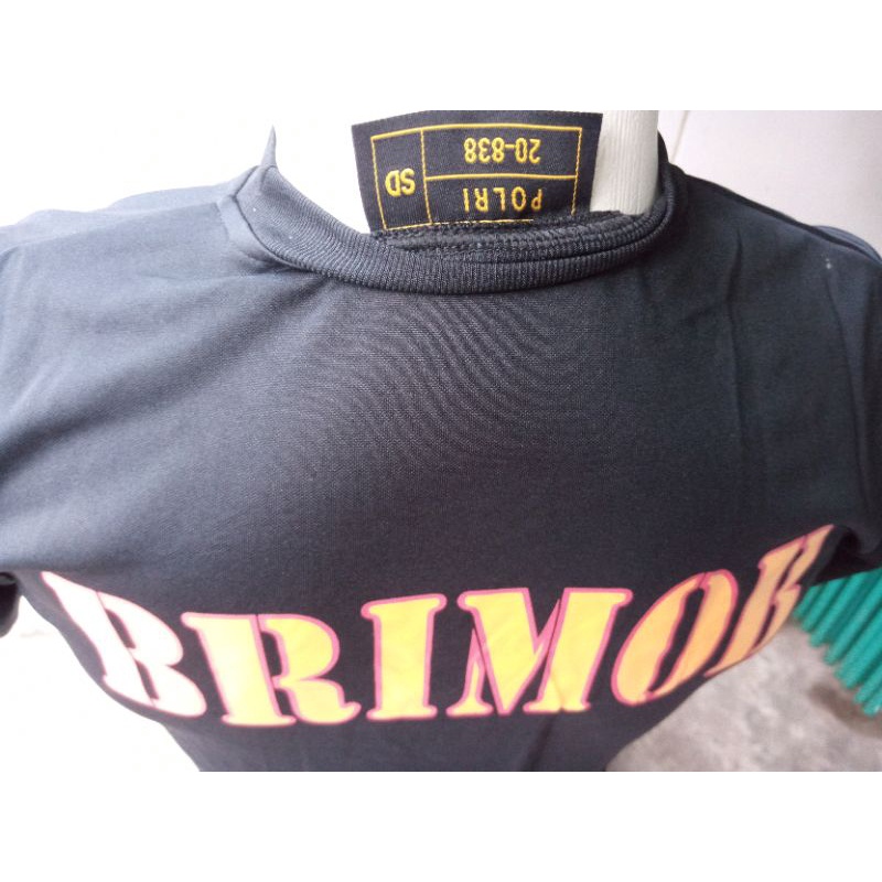 Kaos brimob jersey asli jatah pembagian polri polisi