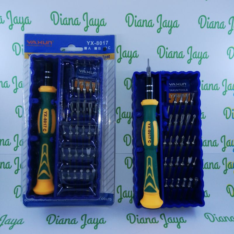 Obeng Set Yaxun YX-8017C