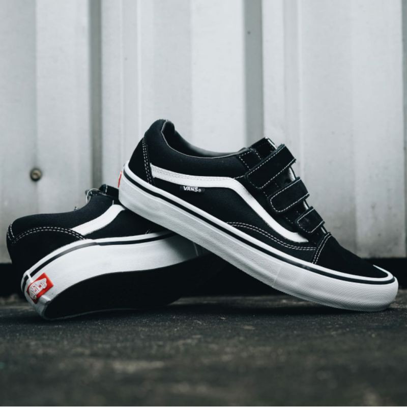 Vans Oldskool Pro Velcro Black/White