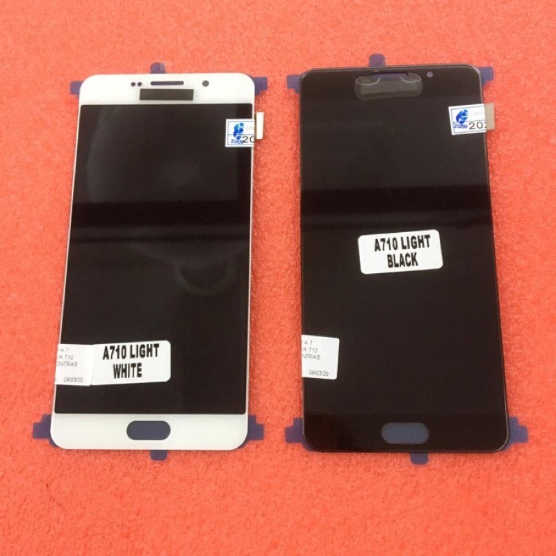 LCD TOUCHSCREEN SAMSUNG A7 2016 A710F / LCD TS SAMSUNG A710 / LCD TC SAMSUNG A710 A7 2016 CONTRAS