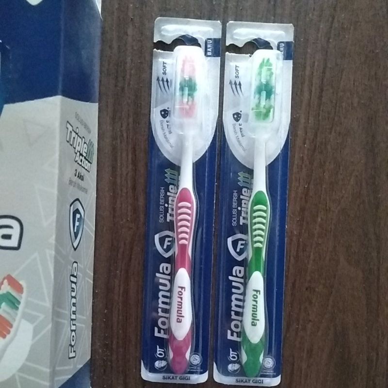 Sikat Gigi Formula Triple Action 1pcs