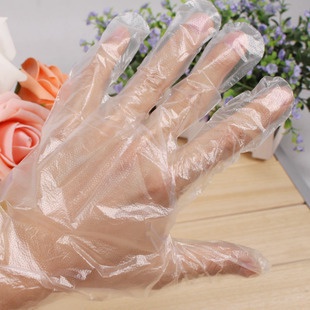 Satu7an Sarung Tangan Plastik Sekali Pakai Disposable Plastic Hand Gloves Transparant RT-72-STP