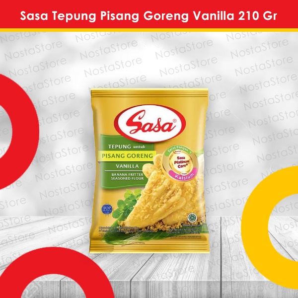 

Sasa Tepung Bumbu Pisang Goreng 210 Gr