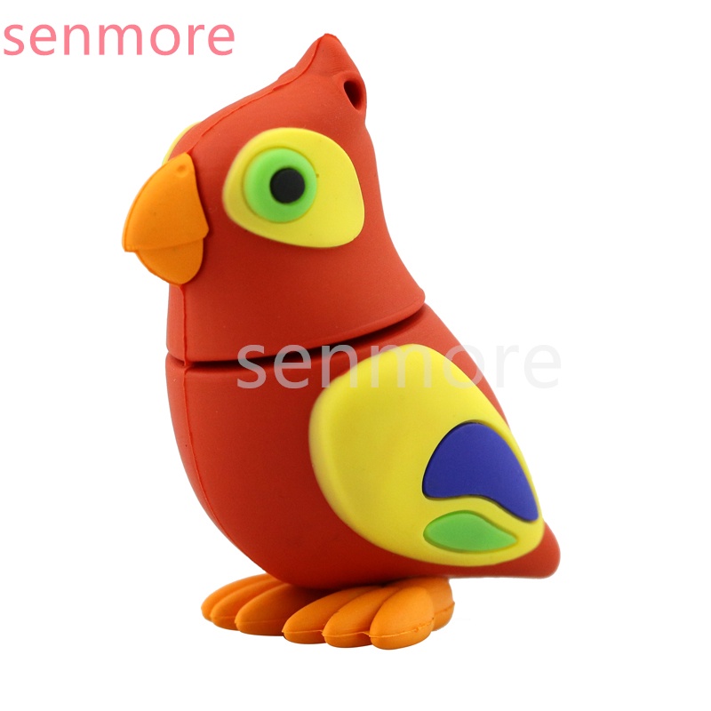 Cuckoo Pendrive 128GB USB 2.0 Kecepatan Tinggi Bahan Silikon 1TB 2TB 1GB 8GB 16GB 32GB 64GB