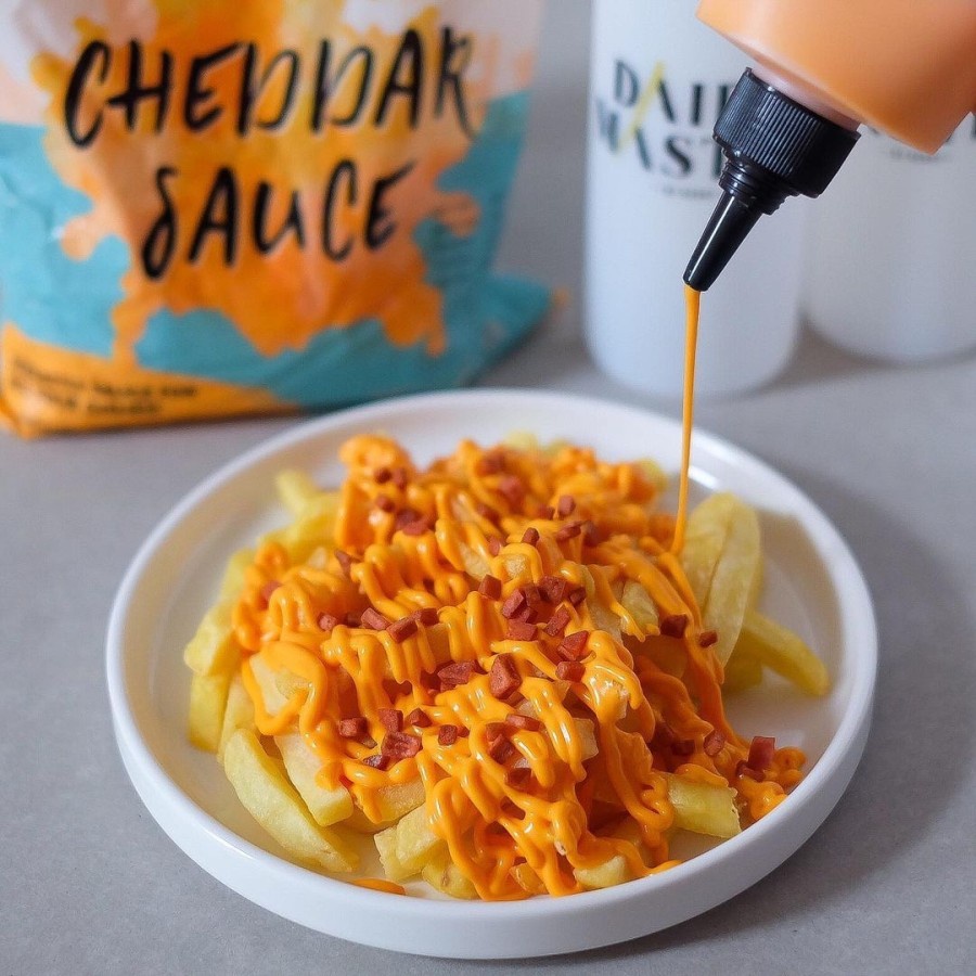 DAIRY MASTER Cheddar Cheese Sauce | Saus Keju Halal 1 Kg