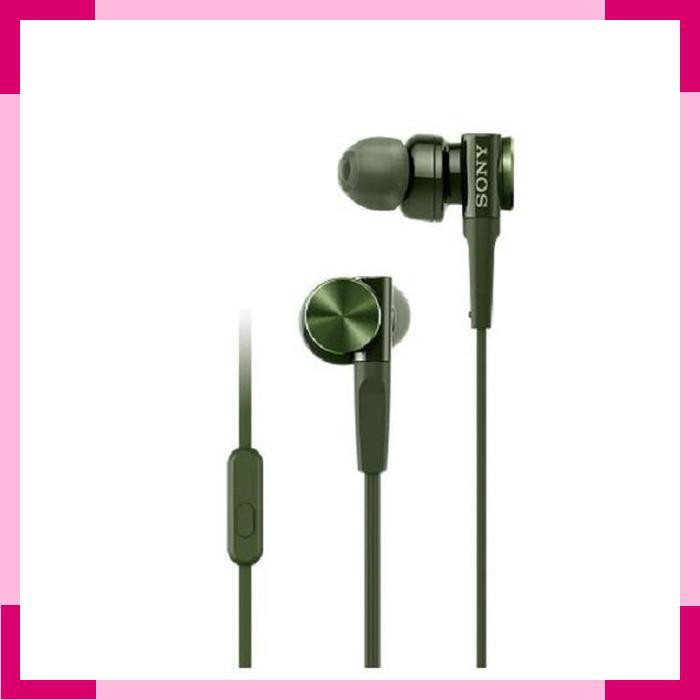 Sony InEar Extra Bass Headphone MDRXB75AP XB 75AP XB75AP Hijau