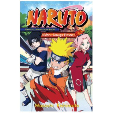 Komik Naruto Official Animation Book: Hiden - Douga Emaki / Original Book