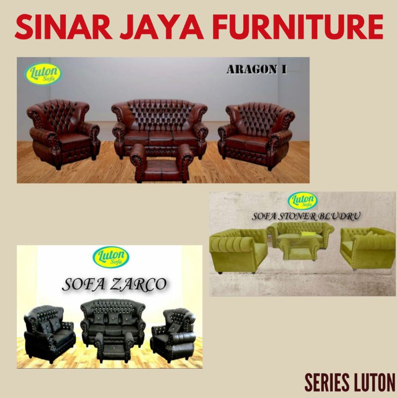 Sofa Merk-Luton 321 + meja