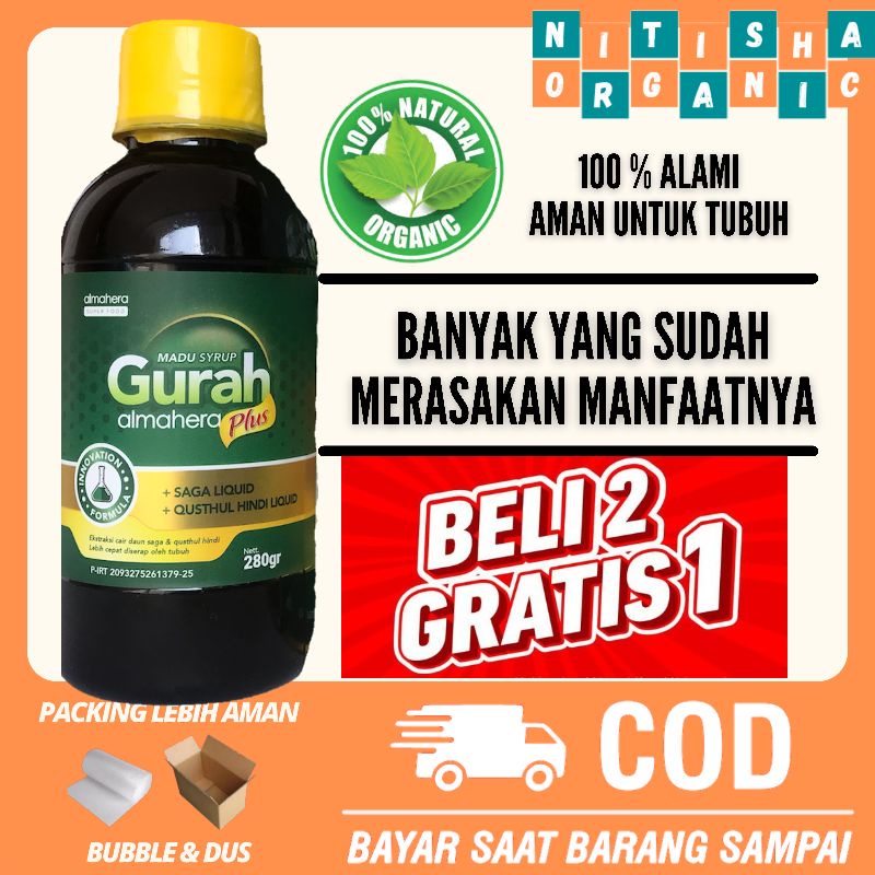 

Madu Gurah Almahera | Beli 2 Gratis 1| Packing Aman Gratis Kardus & Bubble