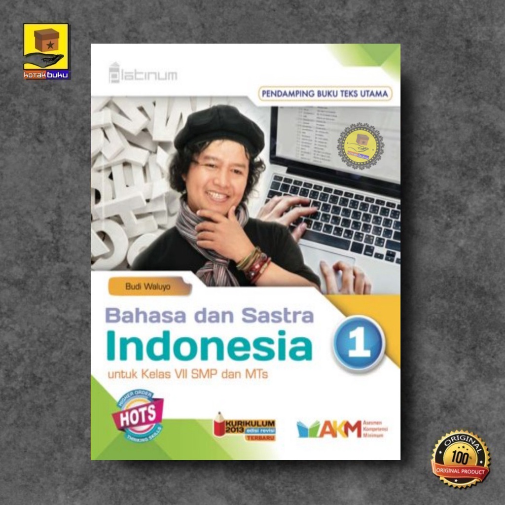 Buku Bahasa Indonesia Kelas 7 8 9 SMP / BI SMP / Bahasa Indonesia SMP / PLATINUM HOTS / SEKOLAH PENGGERAK-1