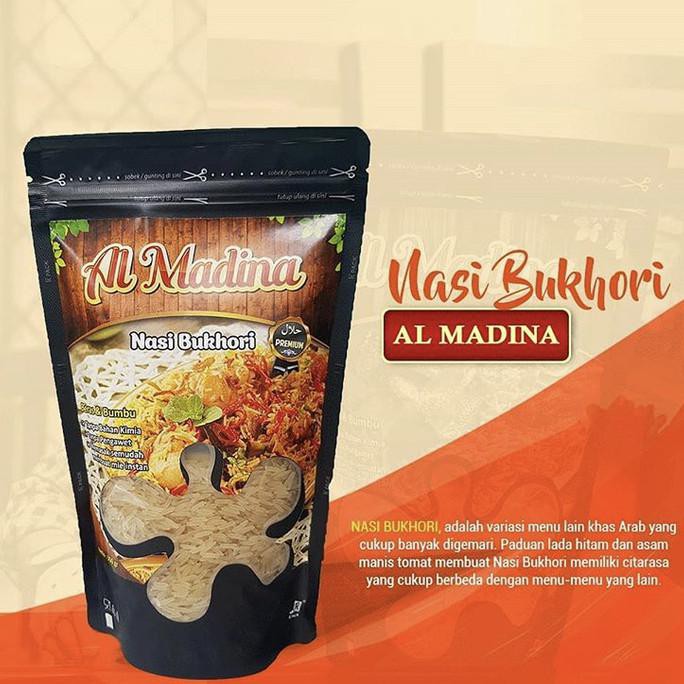 

Ready Stock] Nasi Bukhori Almadina/Nasi Arab Instan Bumbu