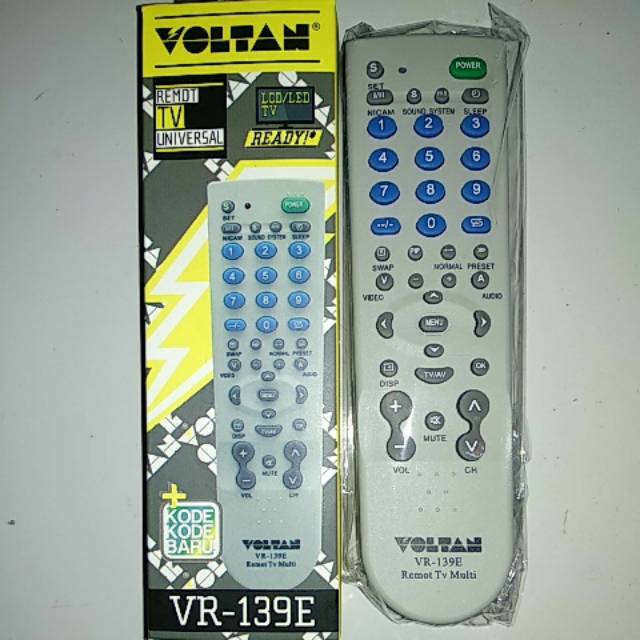 REMOTE TV TABUNG UNIVERSAL VR-139E